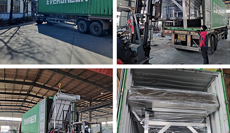 Доставка автоматической машины для очистки креветок на Филиппины, 2022 г.