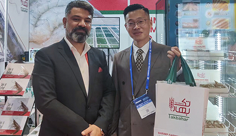 Встреча с клиентом на выставке China Seafood And Fisheries Expo 2023